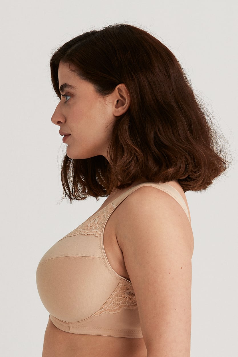 Cotton Now minimizer bra