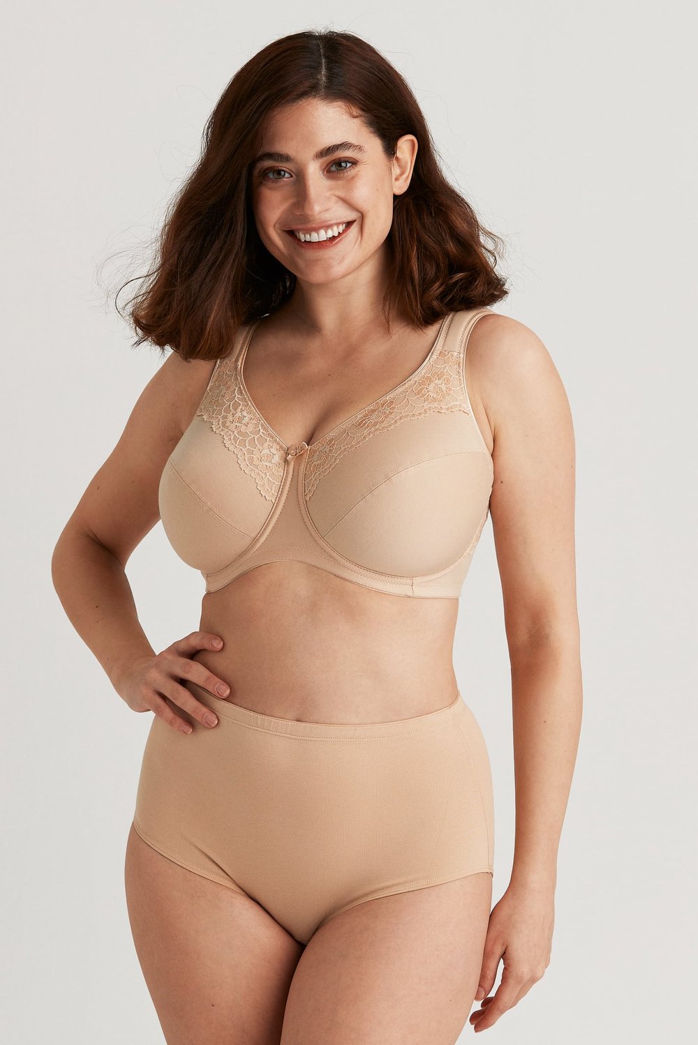 Cotton Now minimizer bra