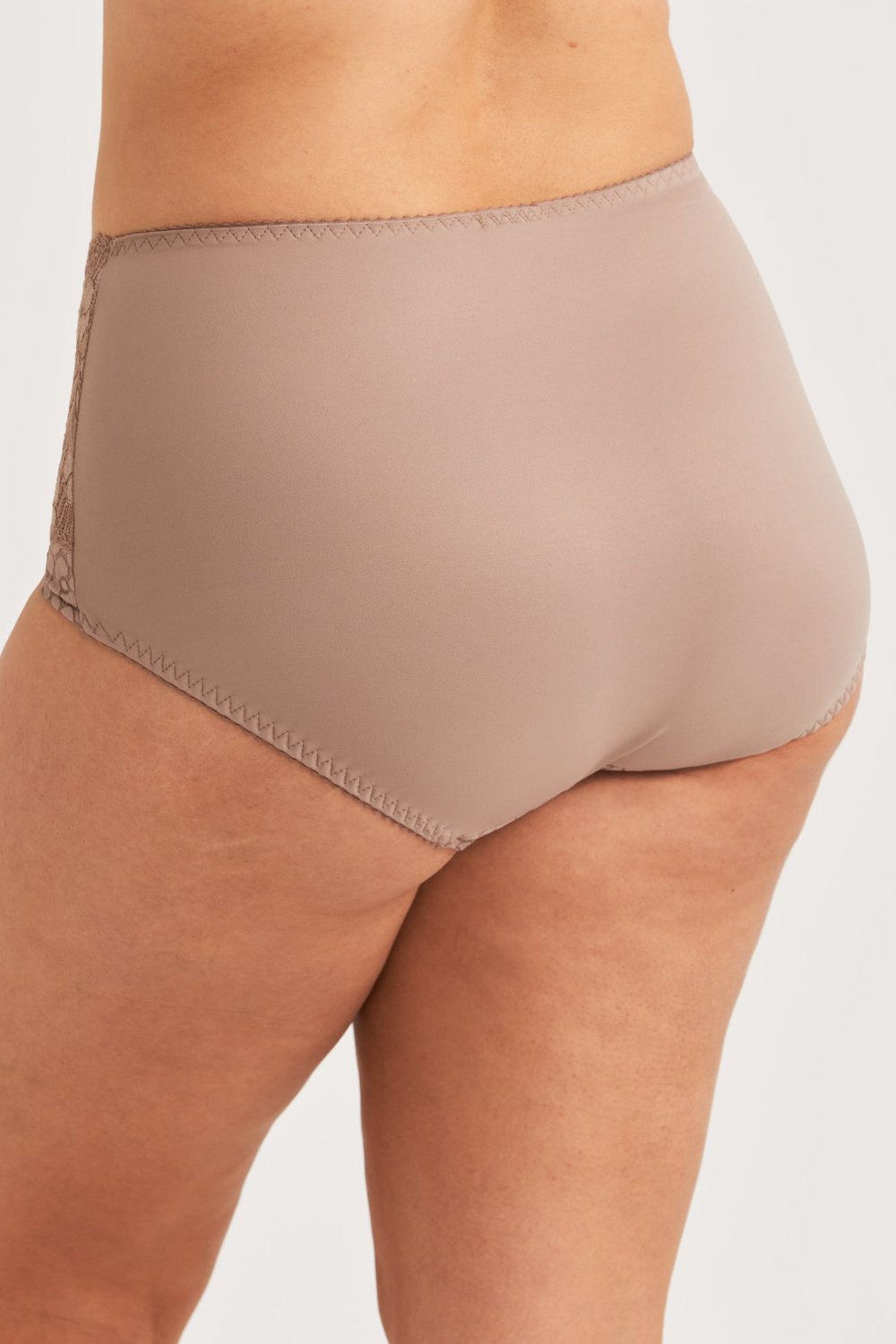 Jacquard & Lace panty girdle