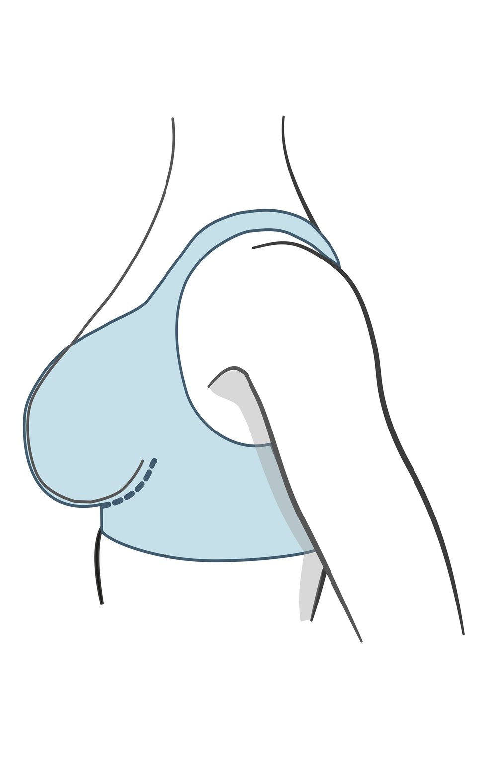Smooth Divide bra