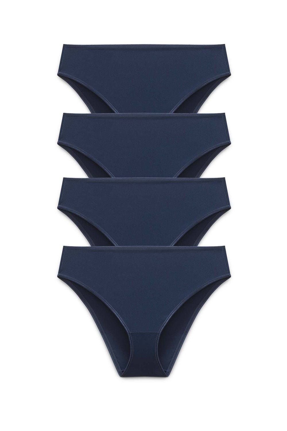 4-pack Recycled Comfort brazilian panty dark blue
