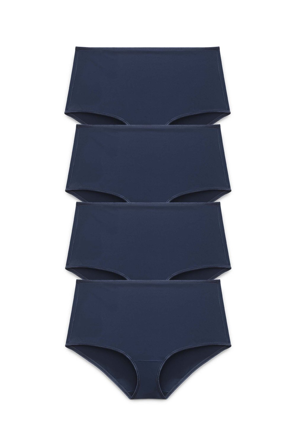 4-pack Recycled Comfort maxi panty dark blue