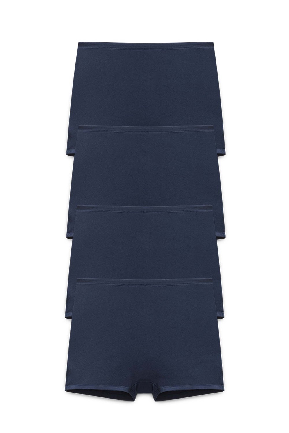 4-pak Organic Cotton shorty trusser