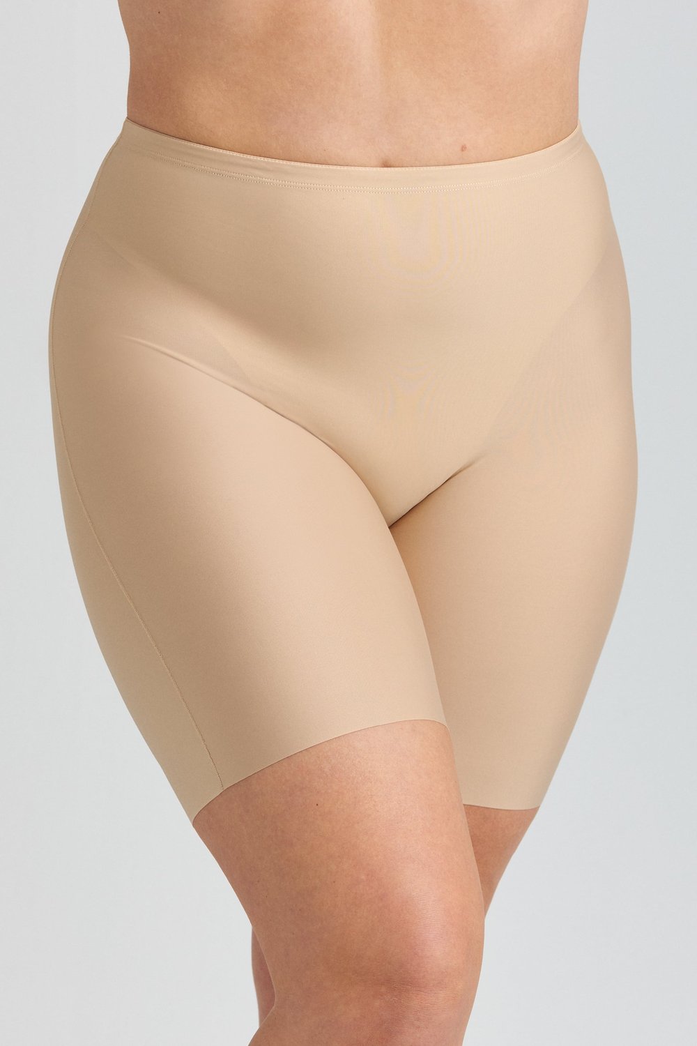 4-pack Cool Sensation panty with long legs - Front-Lined beige