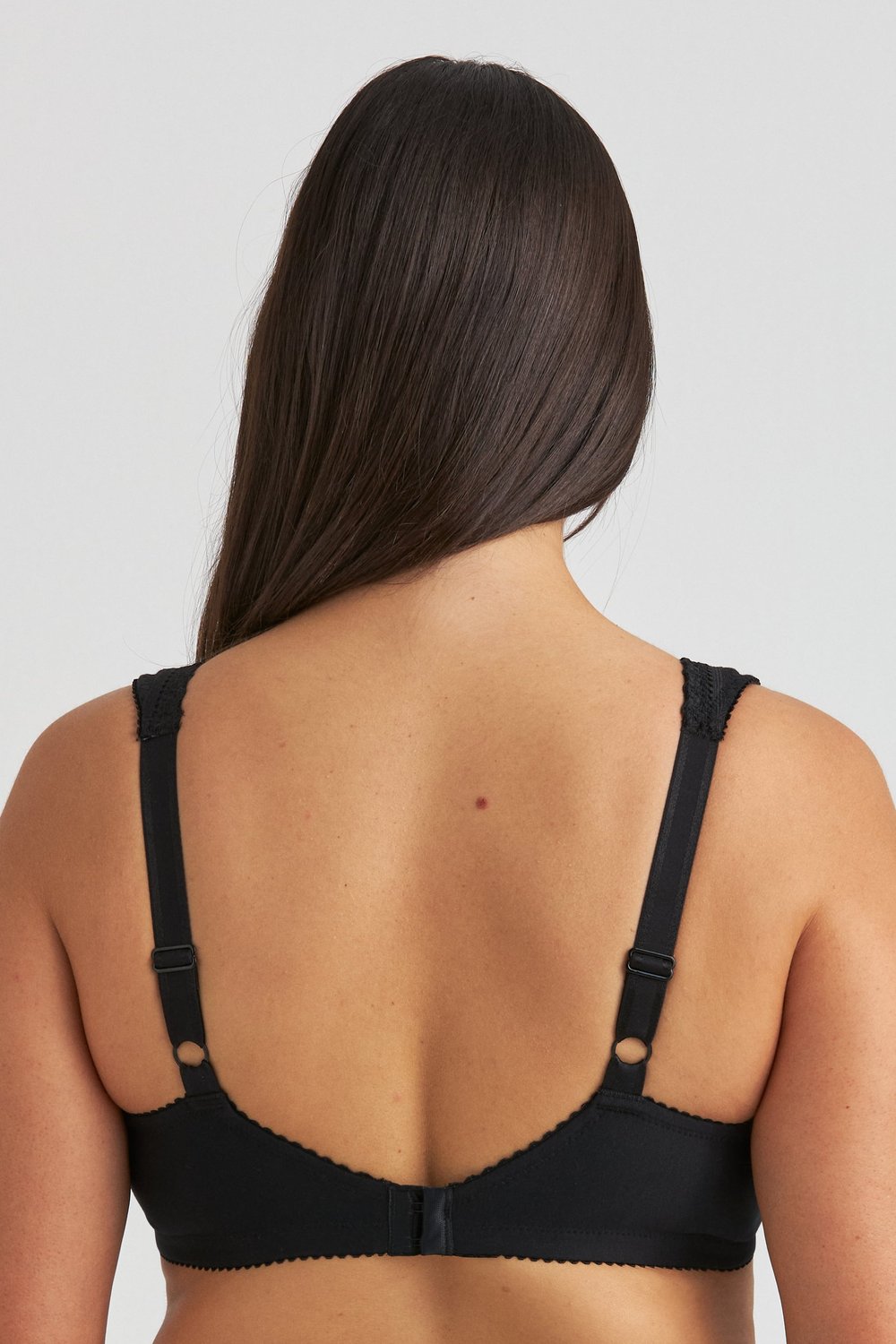 Cotton Dots Comfort bra with side wing 