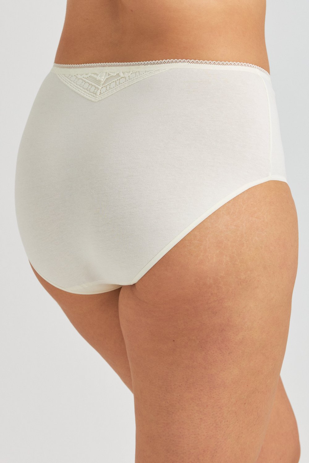 Cotton Divide Lace panty