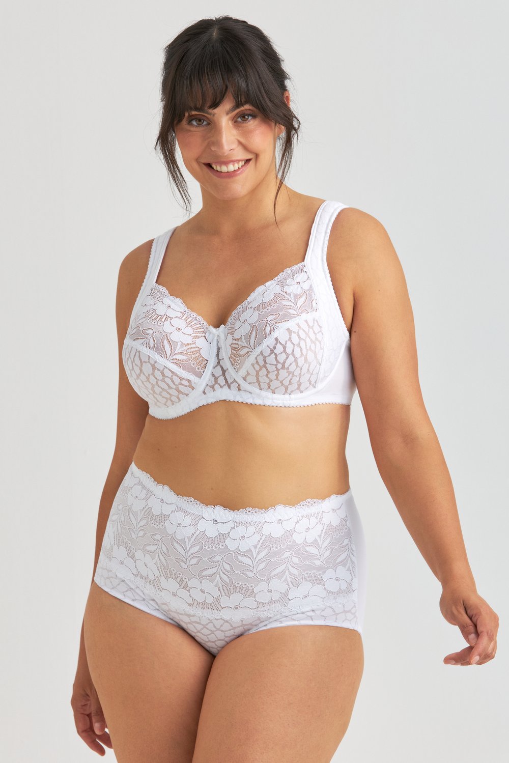 Jacquard & Lace bra