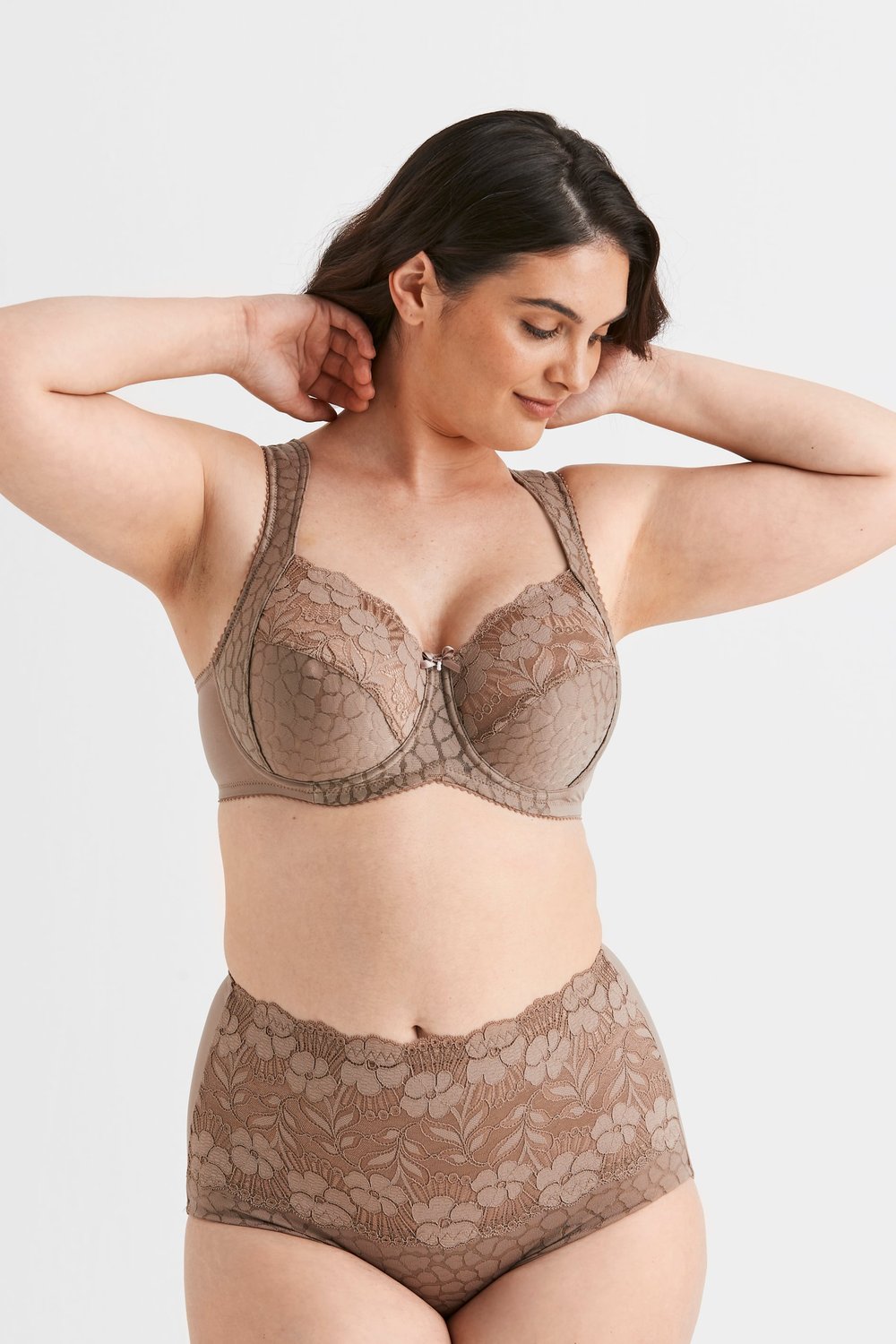 Jacquard & Lace bra