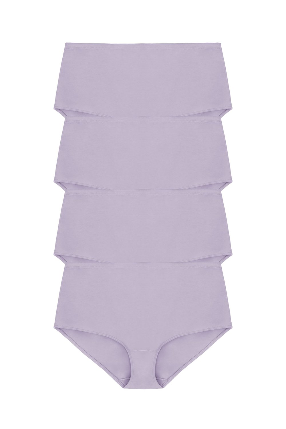 4-pack Organic Cotton maxi panty Lavender