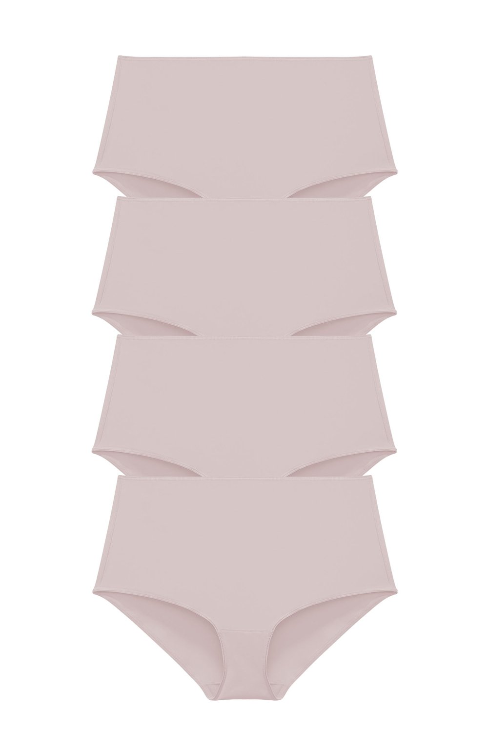 4-pack Recycled Comfort maxi panty Dusty pink