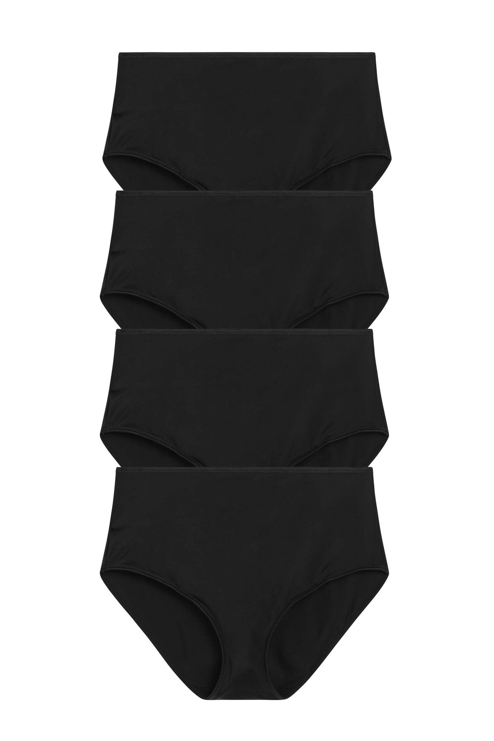 4-pack Freedom Skin-Relief Panty black