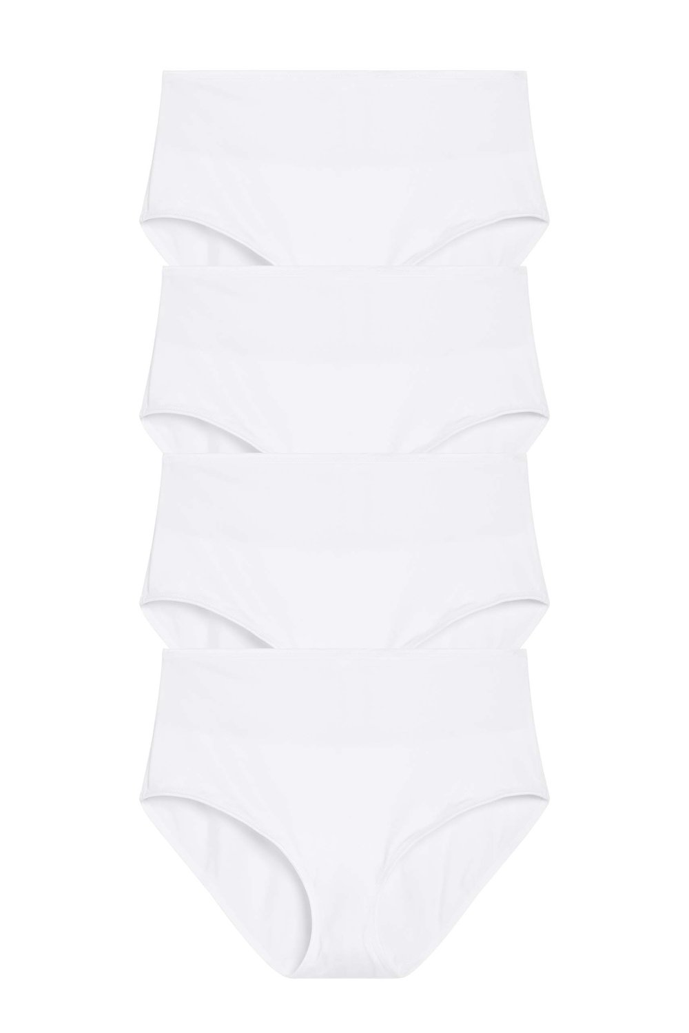 4-pack Freedom Skin-Relief Panty white