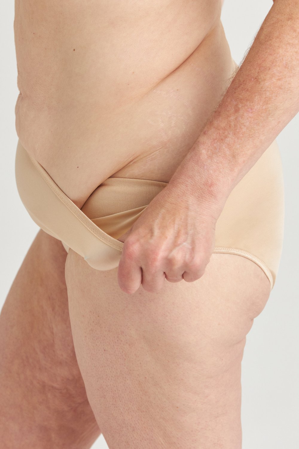 Lot de 4 Culotte Freedom Skin-Relief beige & noir
