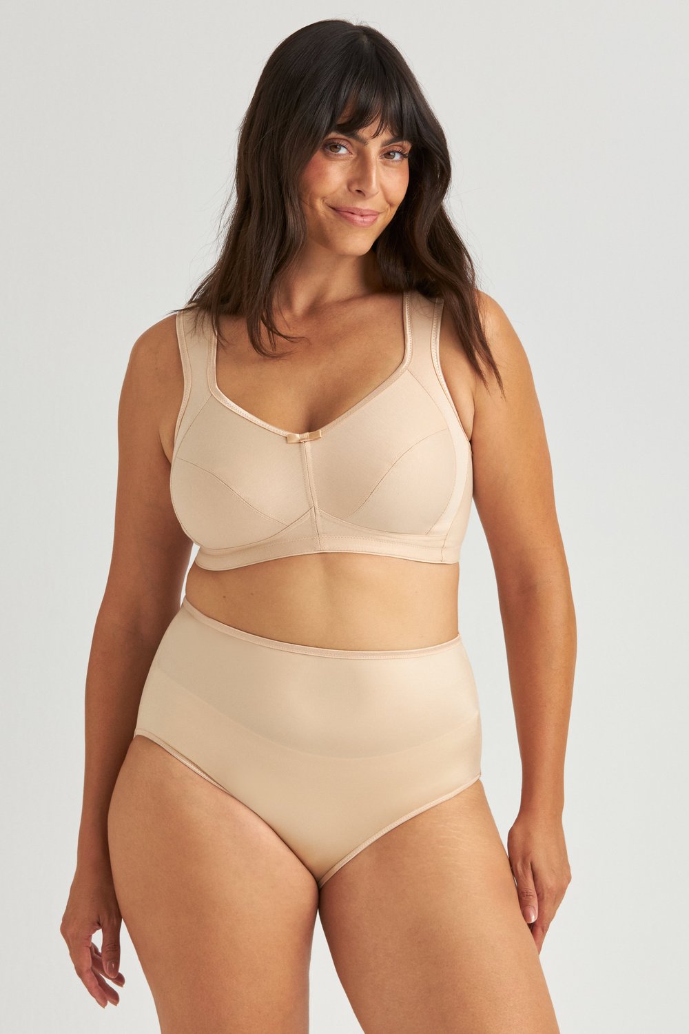 Lot de 4 Culotte Freedom Skin-Relief beige & noir