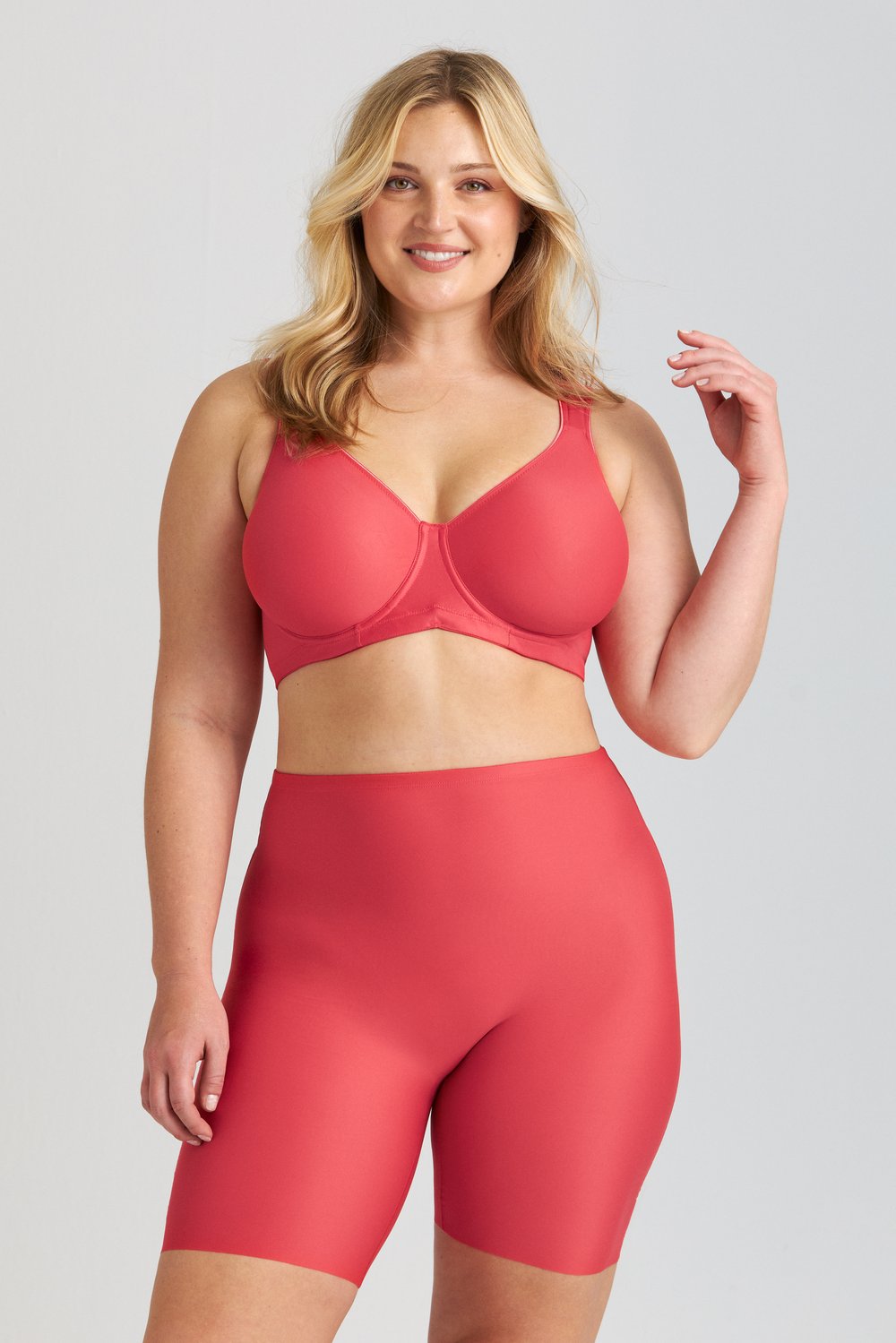 Cool Sensation panty with long legs - Front-Lined