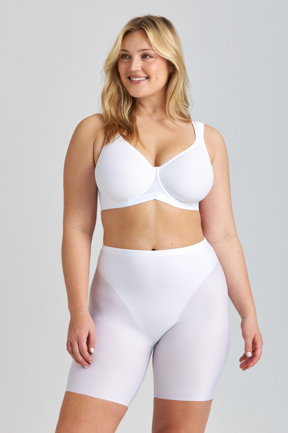 Cool Sensation panty with long legs - Front-Lined