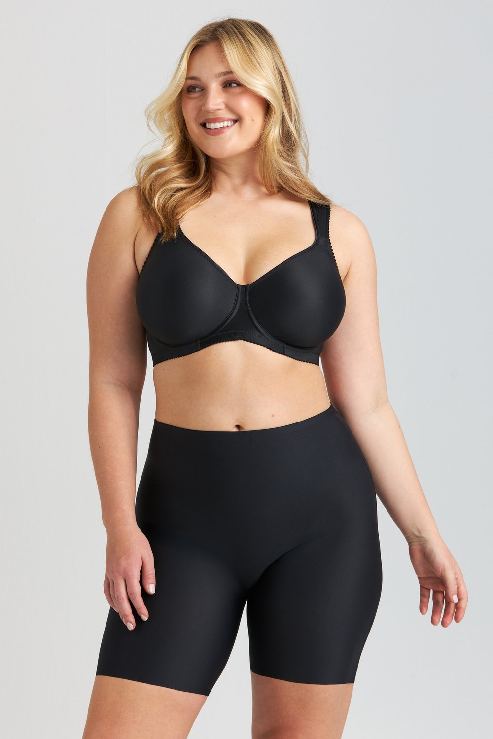 Cool Sensation panty with long legs - Front-Lined