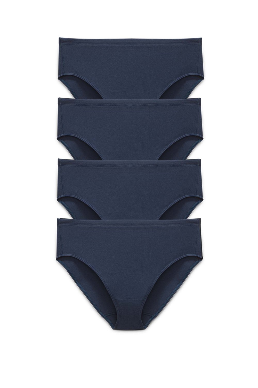 4-pack Organic Cotton midi panty dark blue
