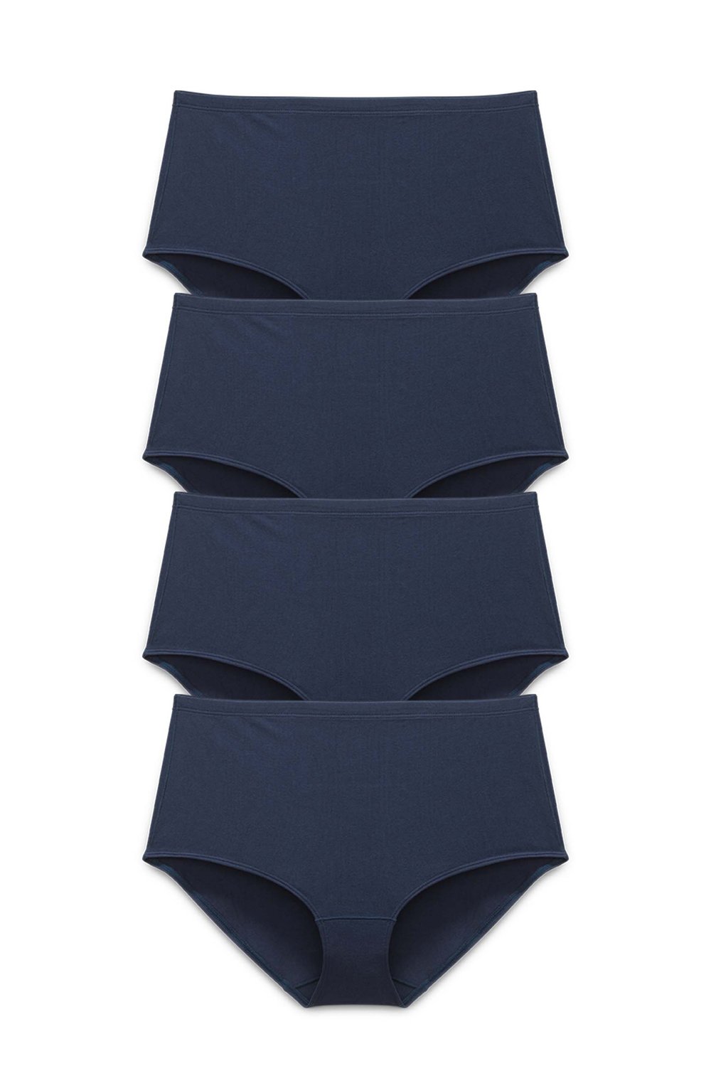 4-pack Organic Cotton maxi panty dark blue