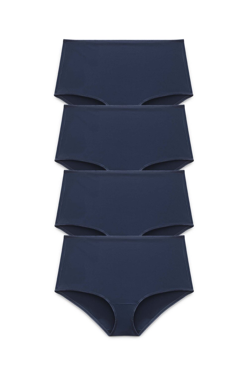 4-pack Recycled Comfort maxi panty dark blue
