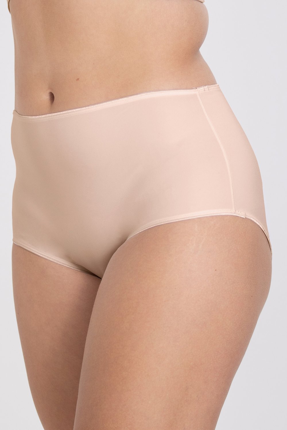 4-pack Recycled Comfort maxi panty beige