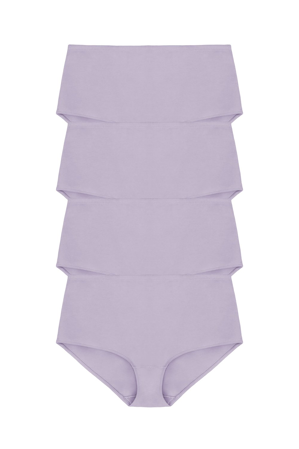 4-pack Organic Cotton maxi panty Lavender