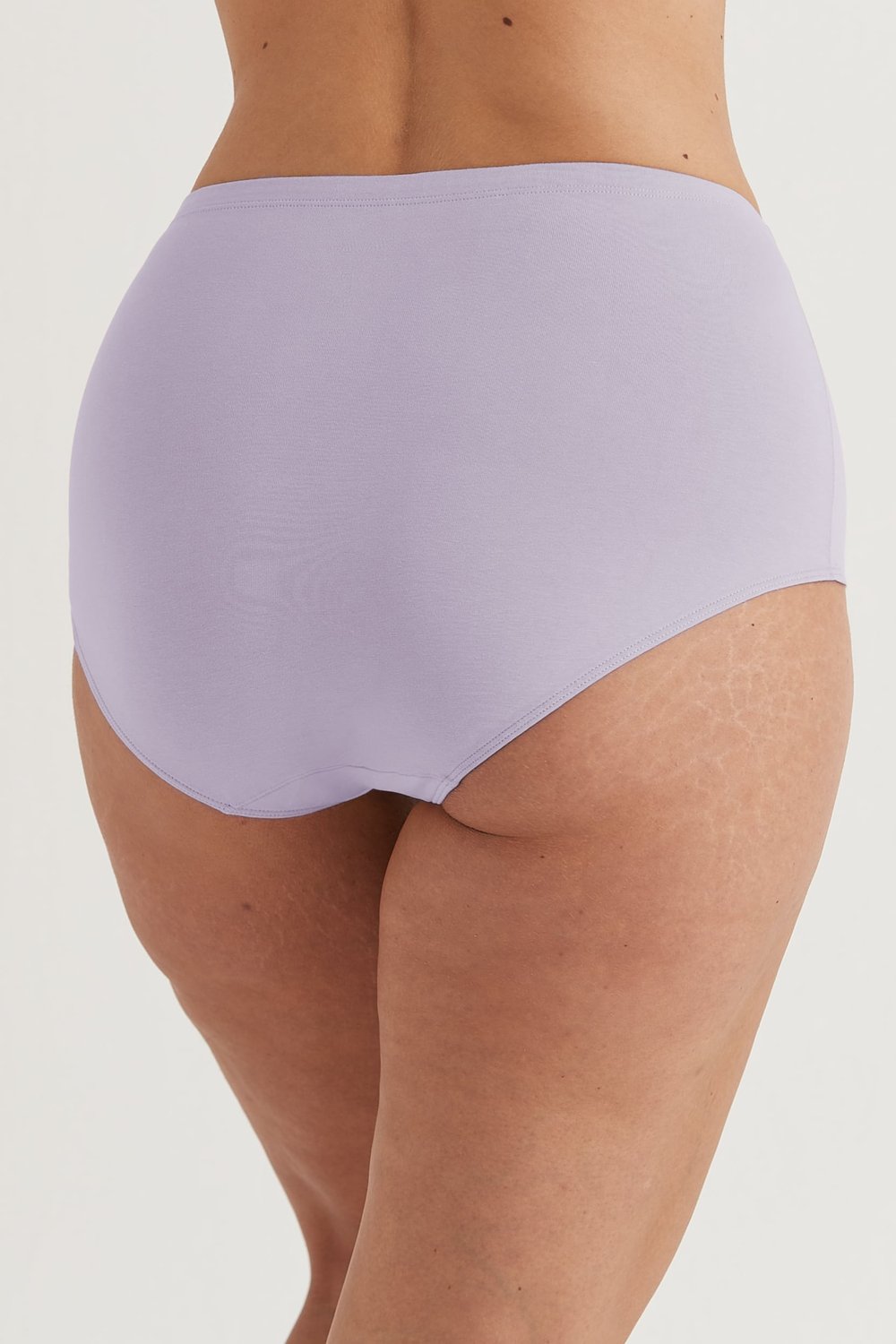 4-pack Organic Cotton maxi panty Lavender