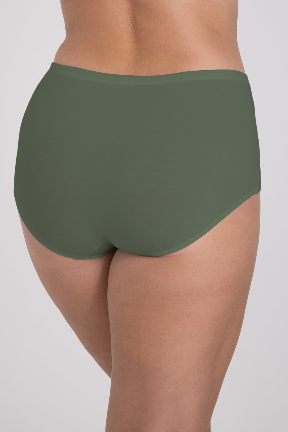4-pack Organic Cotton maxi panty Green
