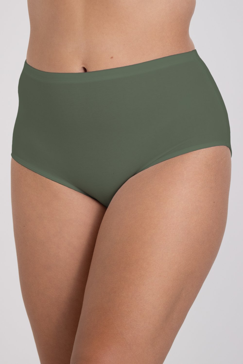 4-pack Organic Cotton maxi panty Green