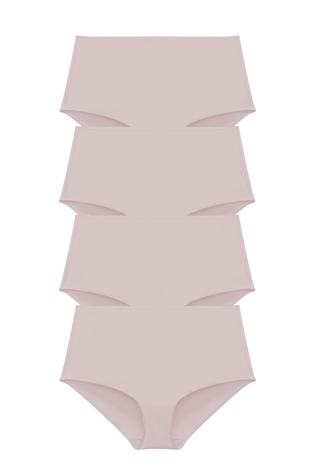 4-pack Recycled Comfort maxi panty Dusty pink