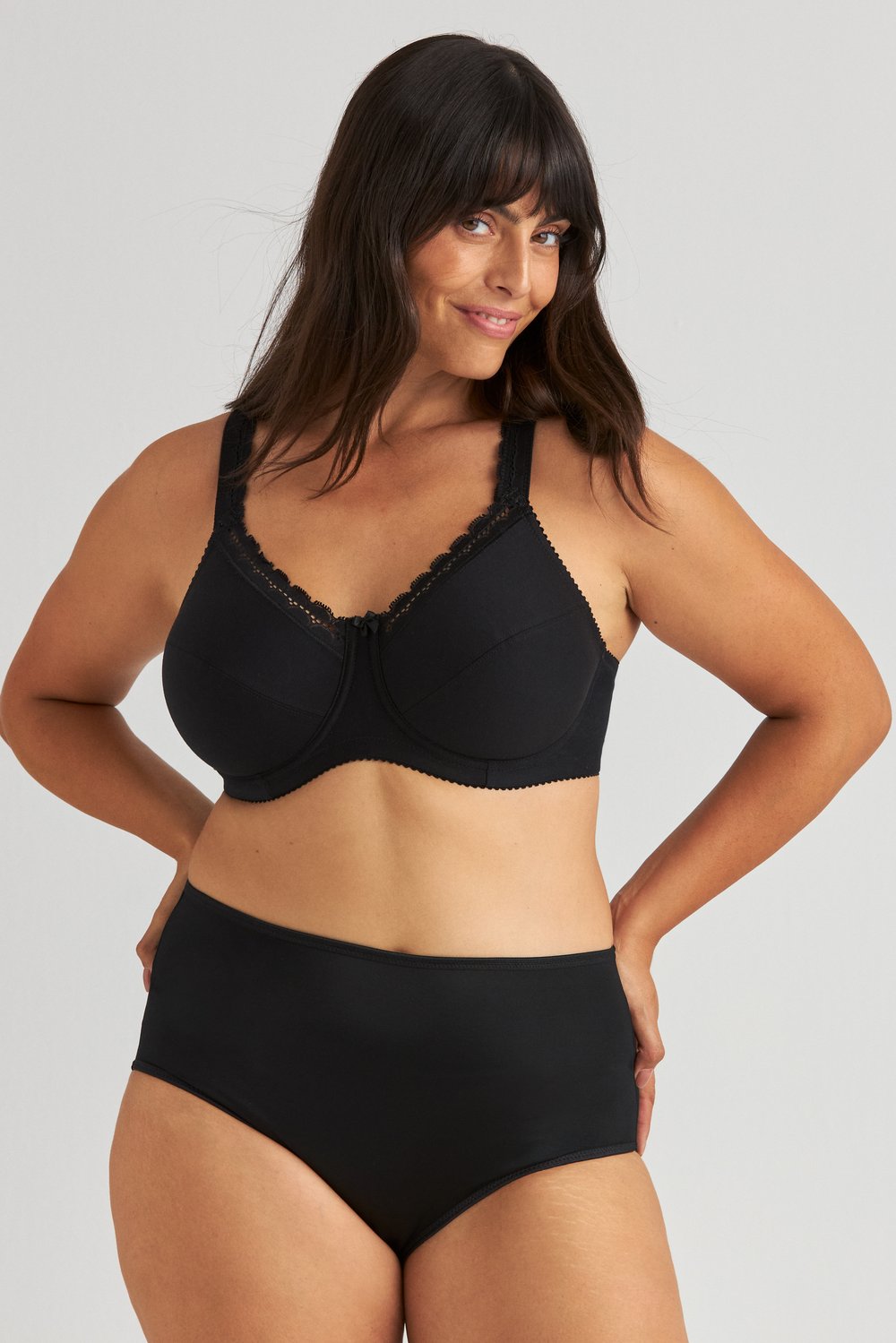 4-pack Freedom Skin-Relief Panty black