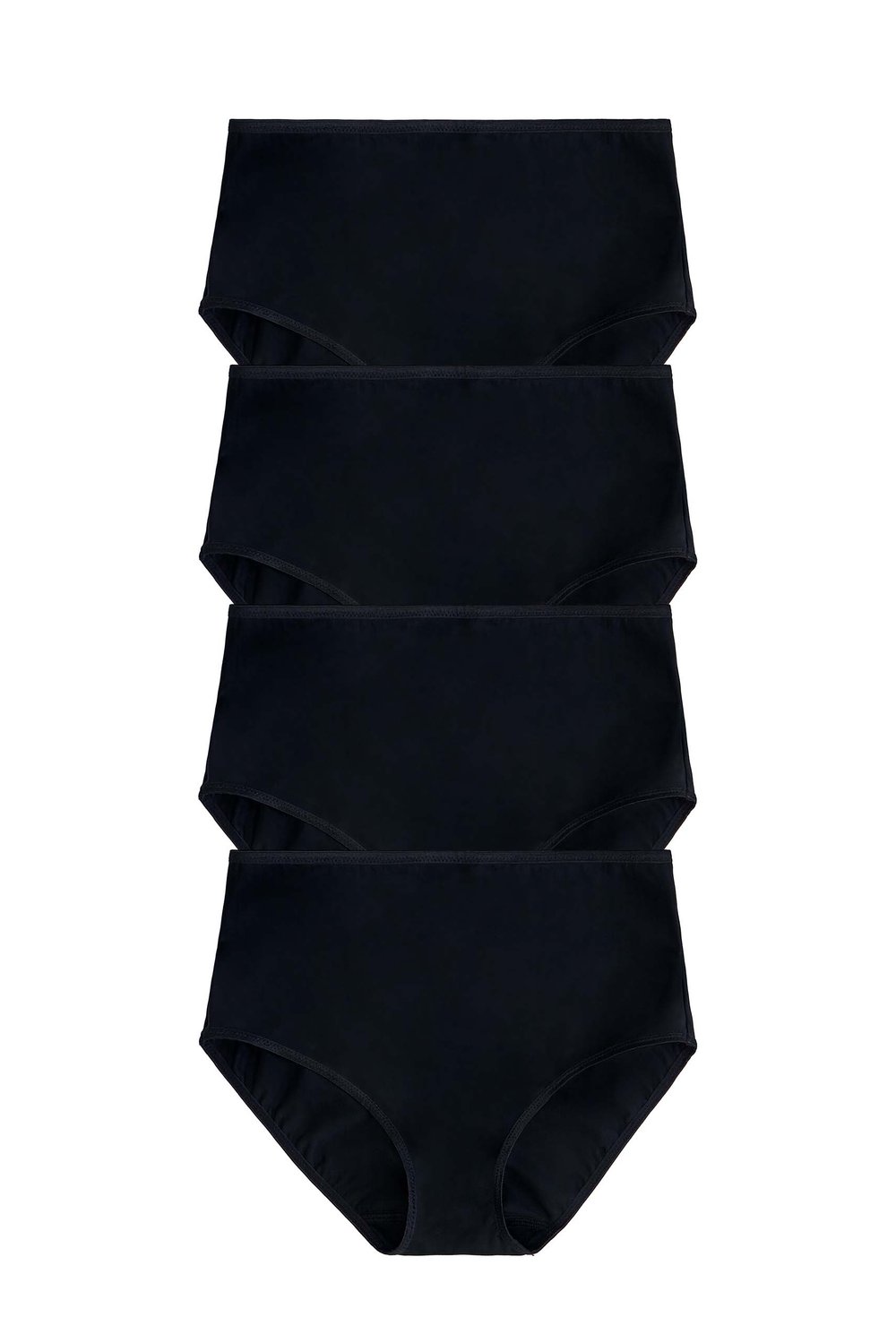 4-pack Freedom Skin-Relief Panty black