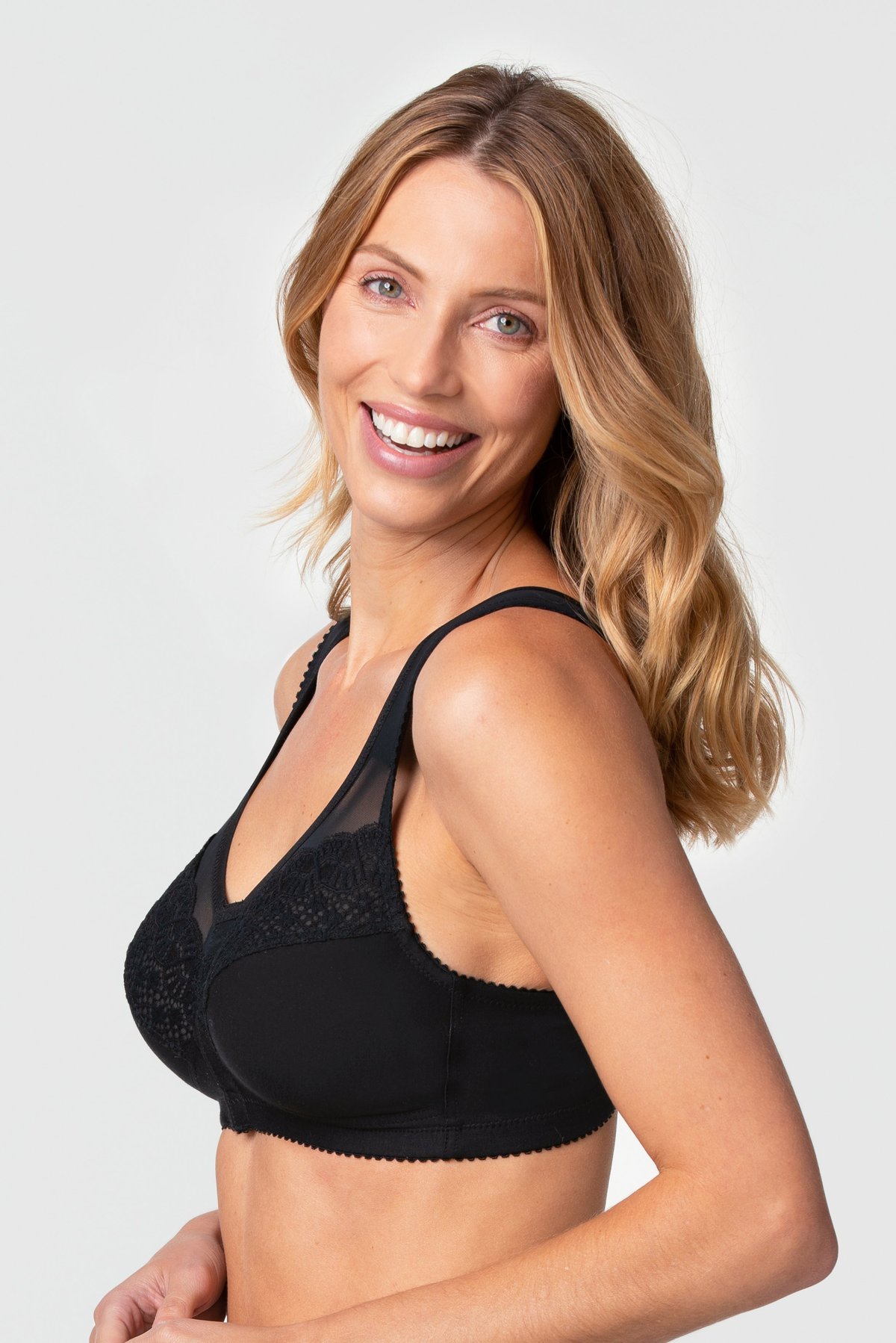 Soutien-gorge fermé devant COTTON EASE
