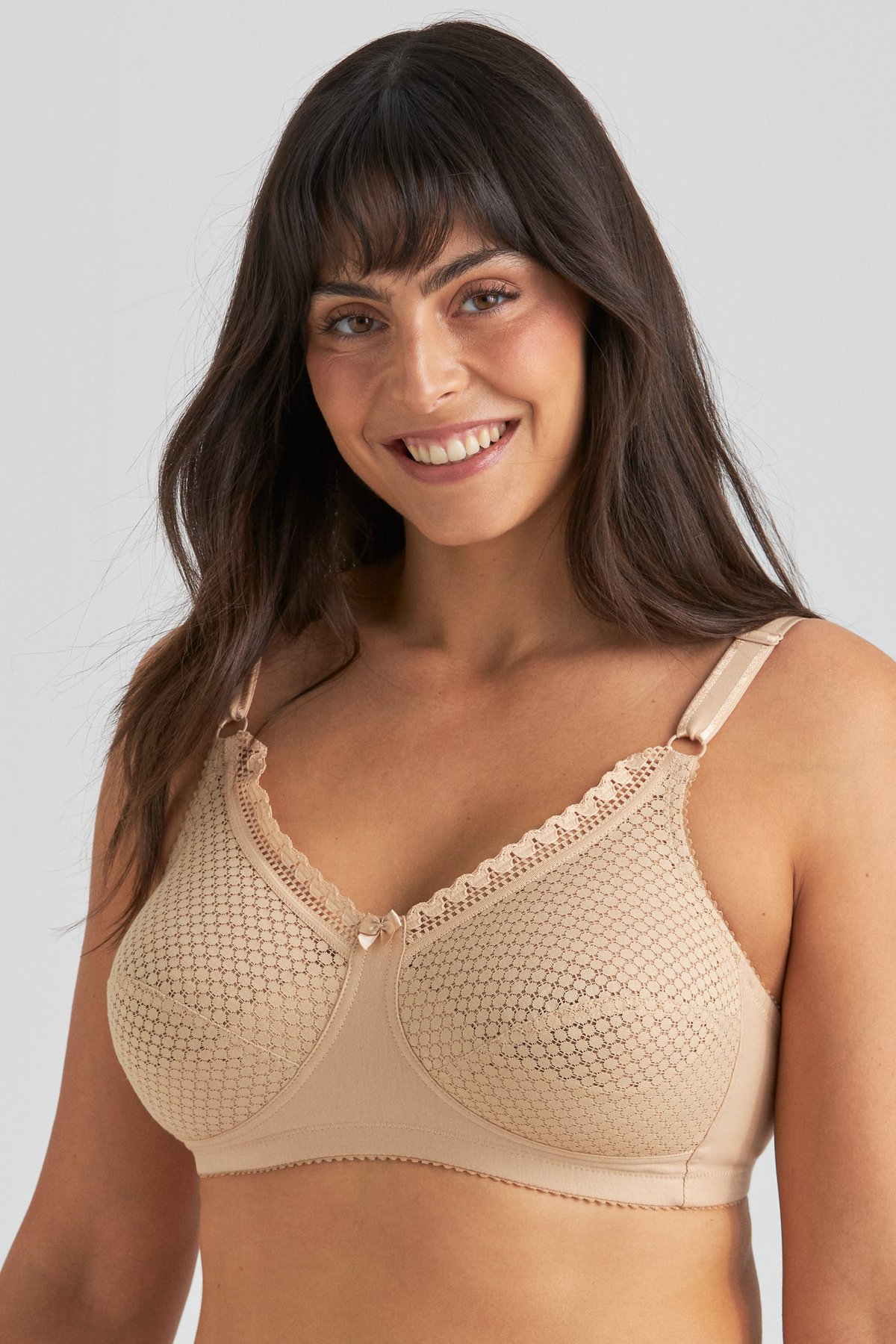 Cotton Dots bra