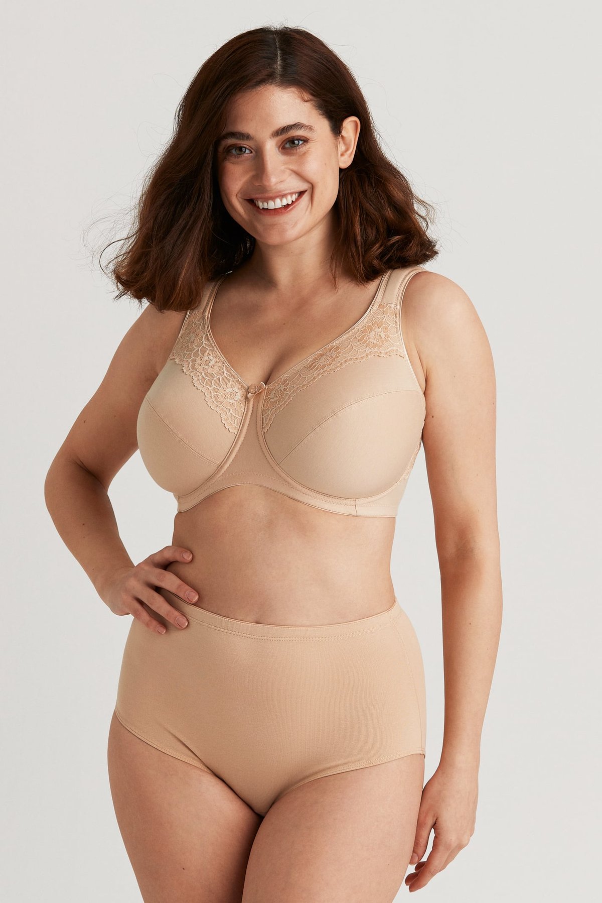 Cotton Now minimizer bra