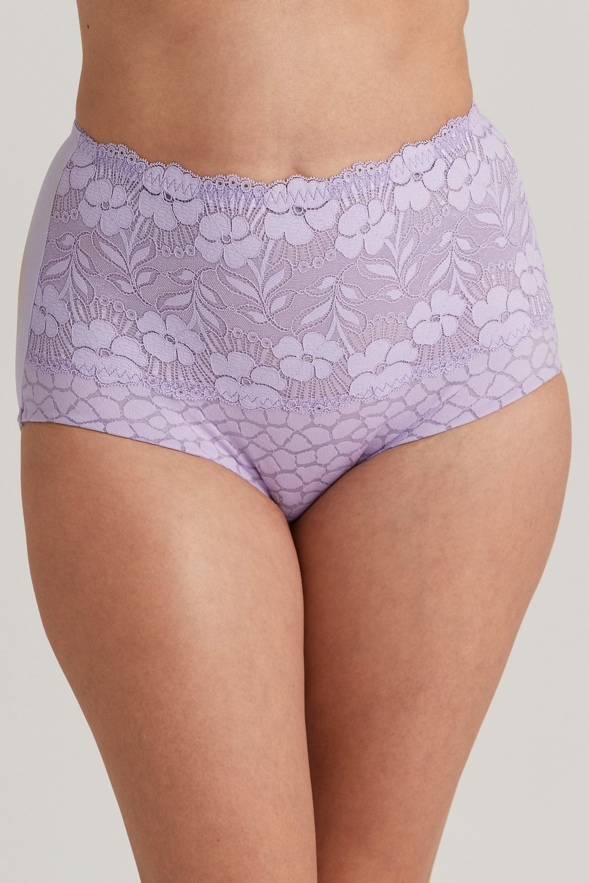 Jacquard & Lace shape slip