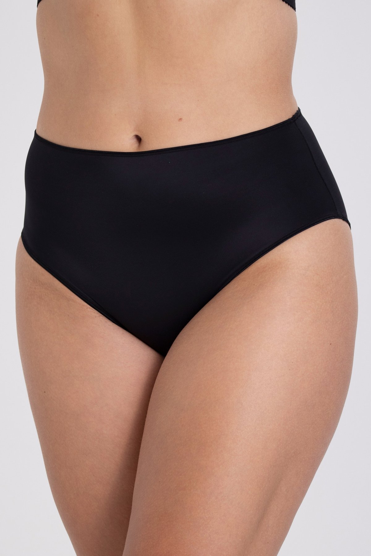 4-pack Recycled Comfort midi panty black