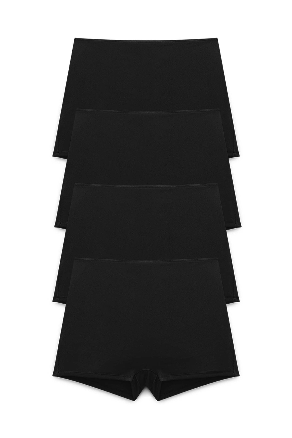 4er-Pack Recycled Comfort shorty Slip