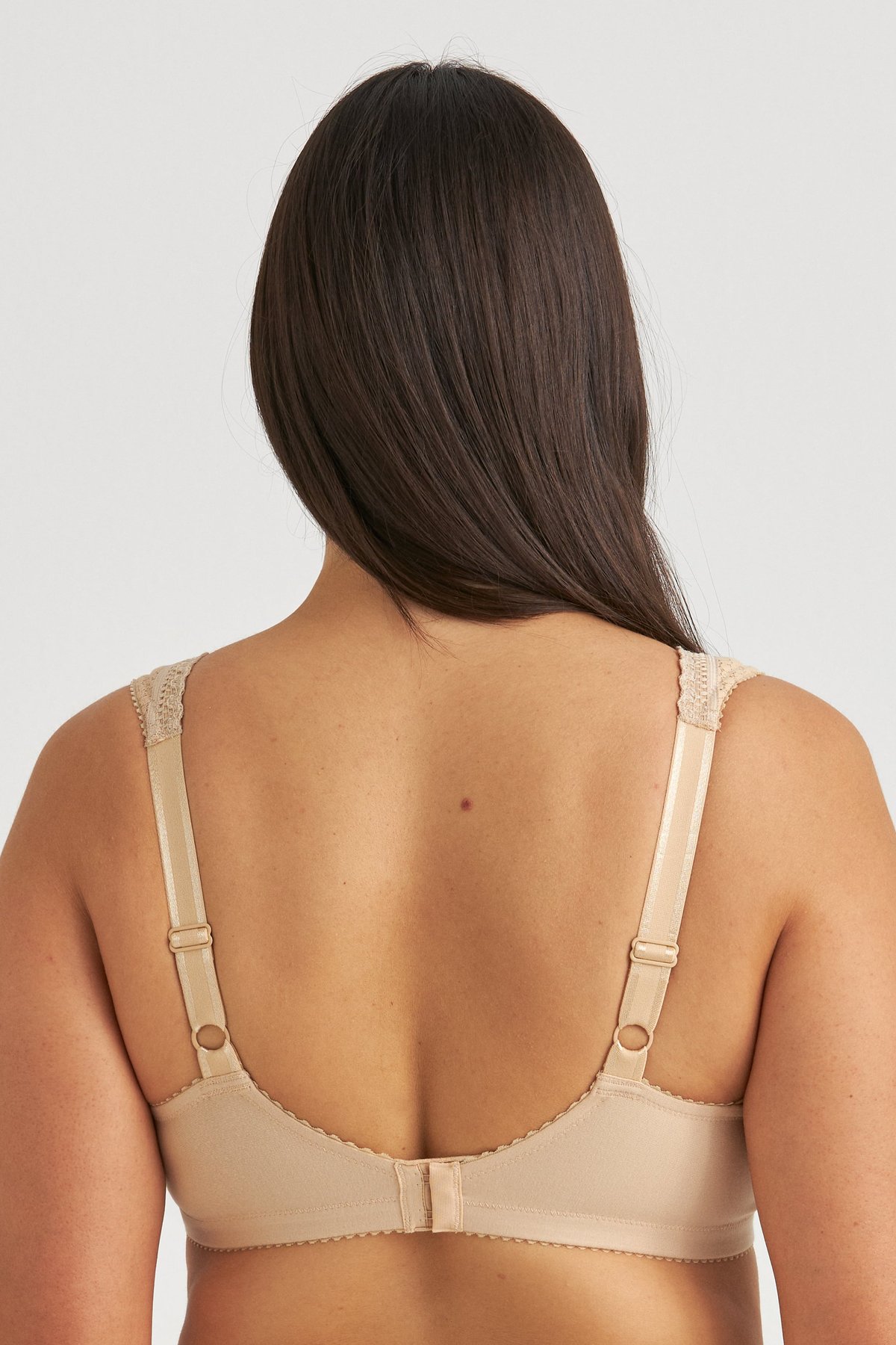 Cotton Dots Comfort bra with side wing 