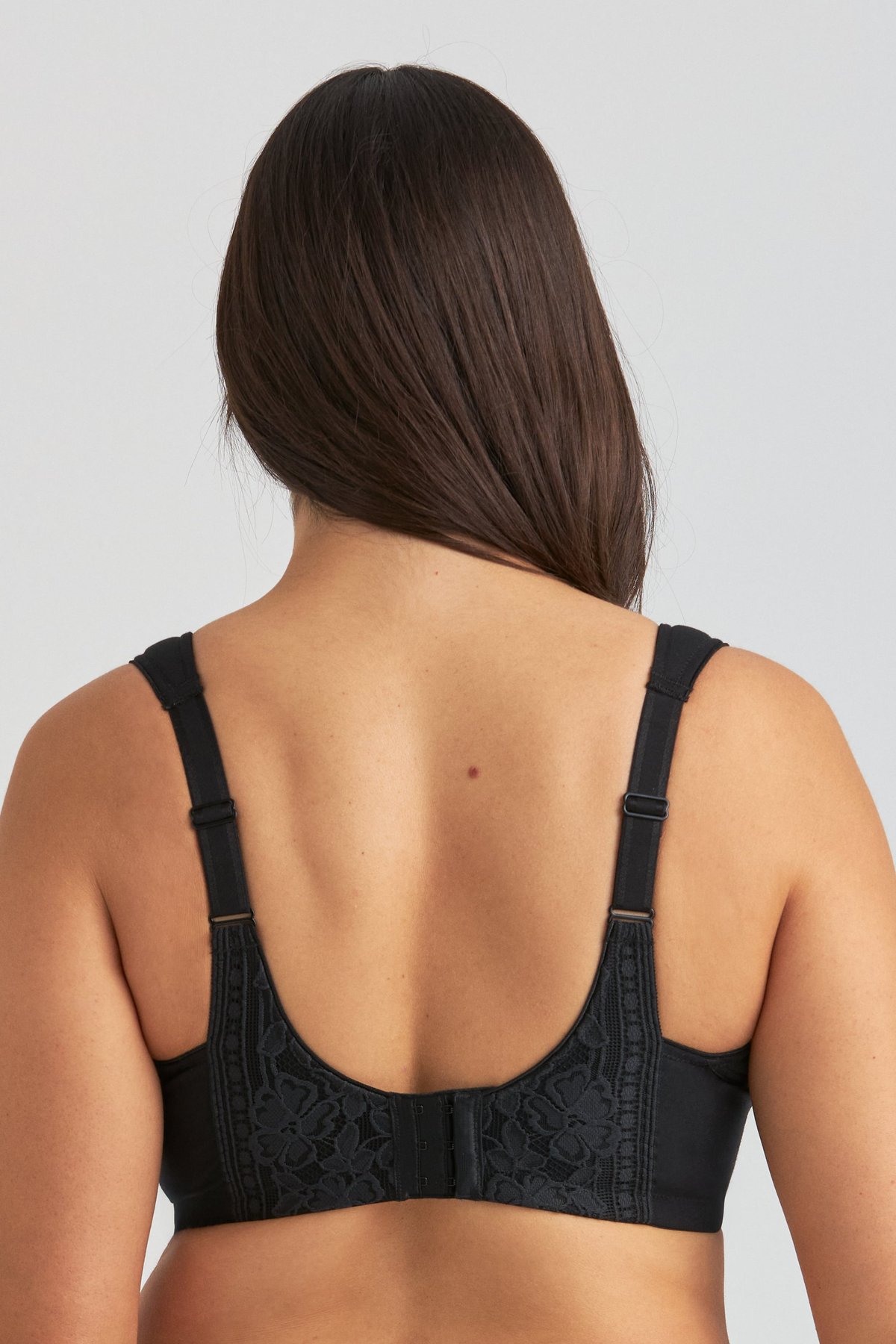 Cotton Divide Lace bra