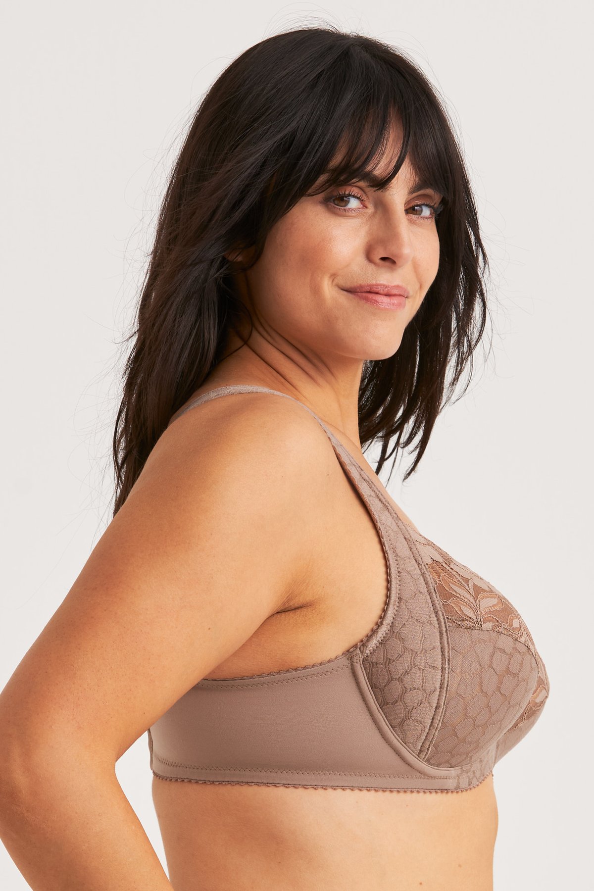 Jacquard & Lace bra