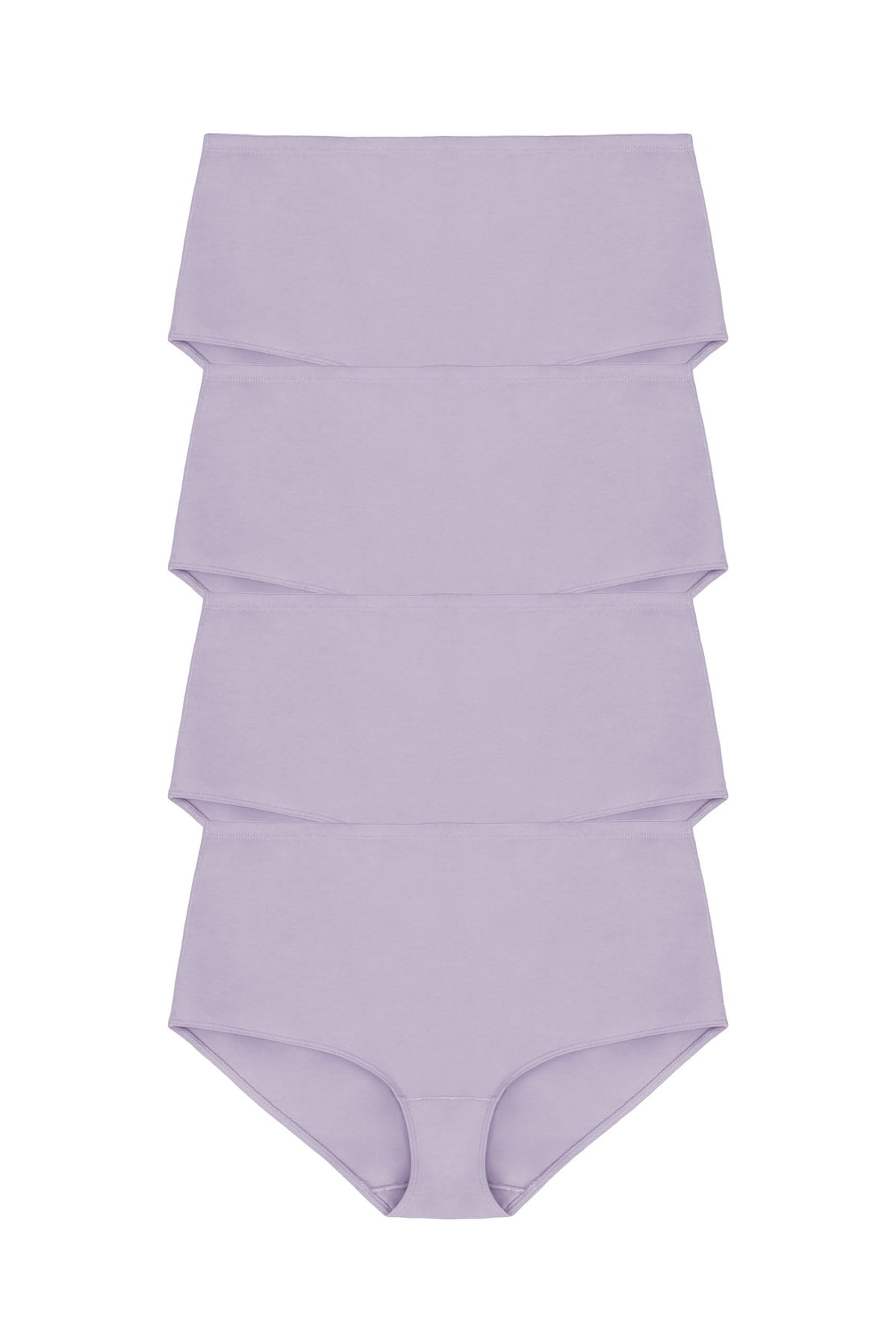 4-pack Organic Cotton maxi panty Lavender