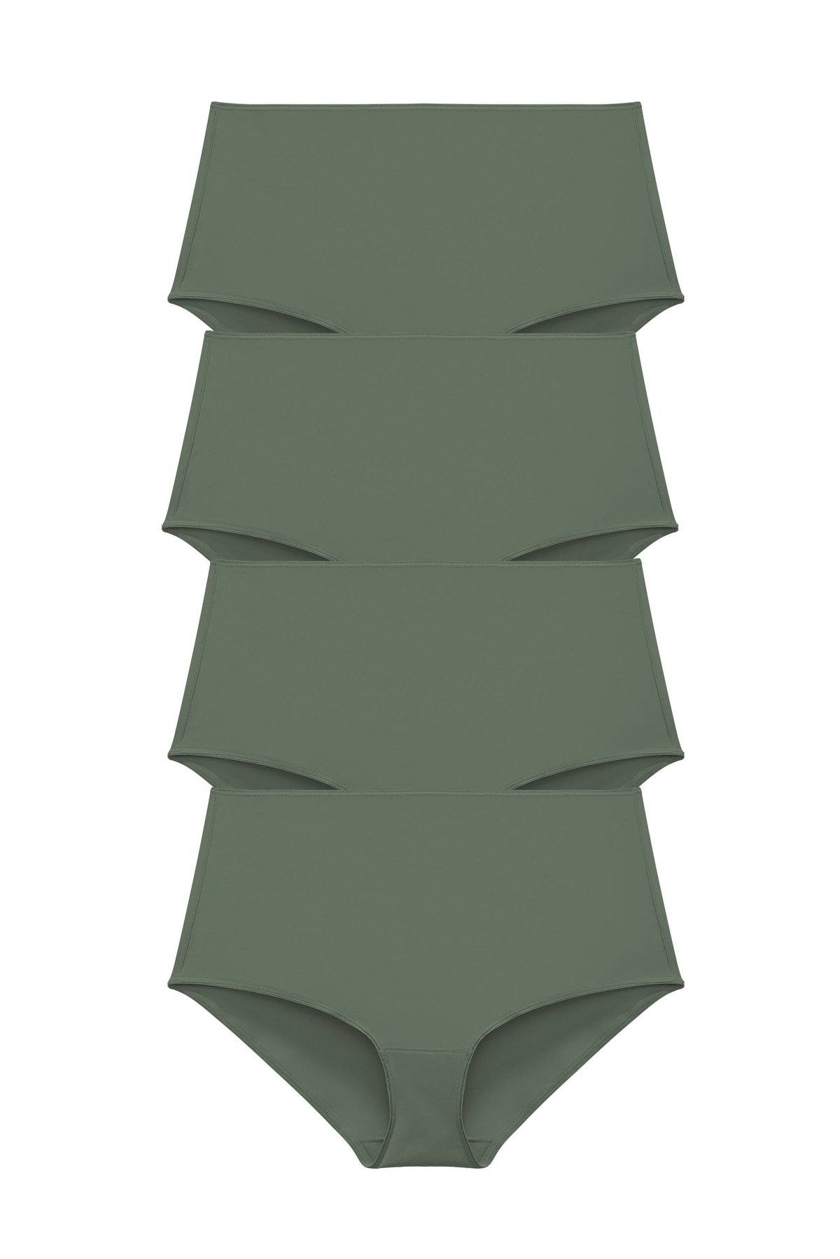 4-pack Recycled Comfort maxi panty Green