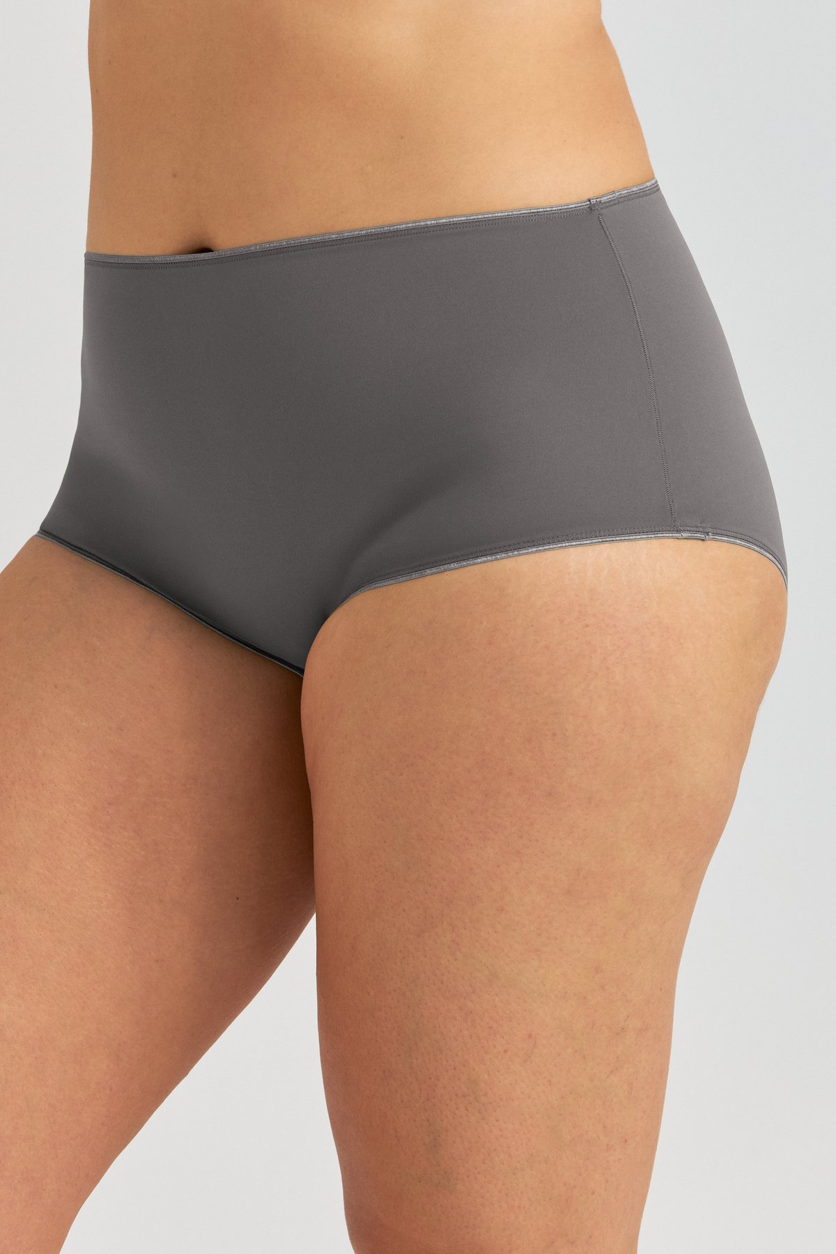 4-pack Recycled Comfort maxi panty dark grey