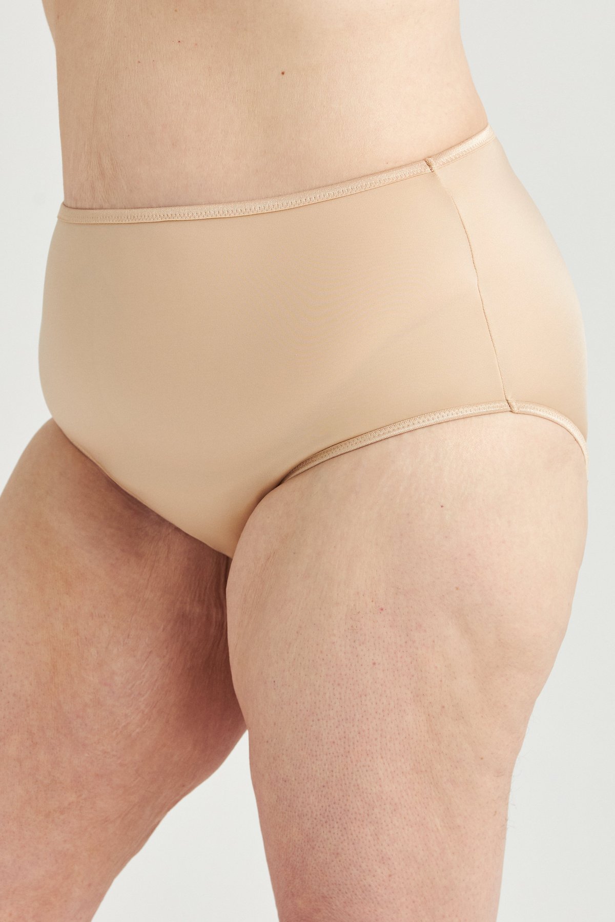 Lot de 4 Culotte Freedom Skin-Relief beige & noir