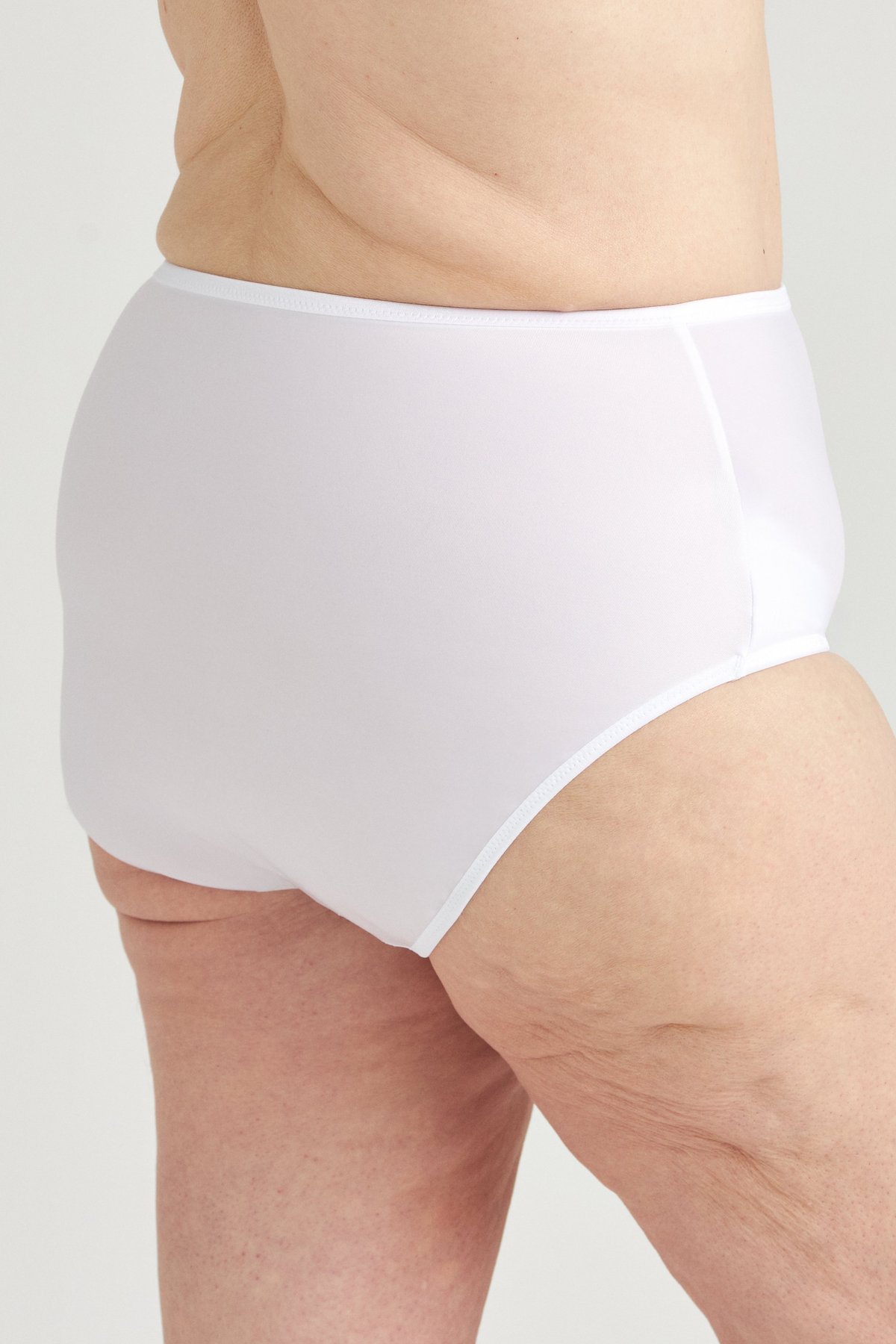 Lot de 4 Culotte Freedom Skin-Relief beige & blanc