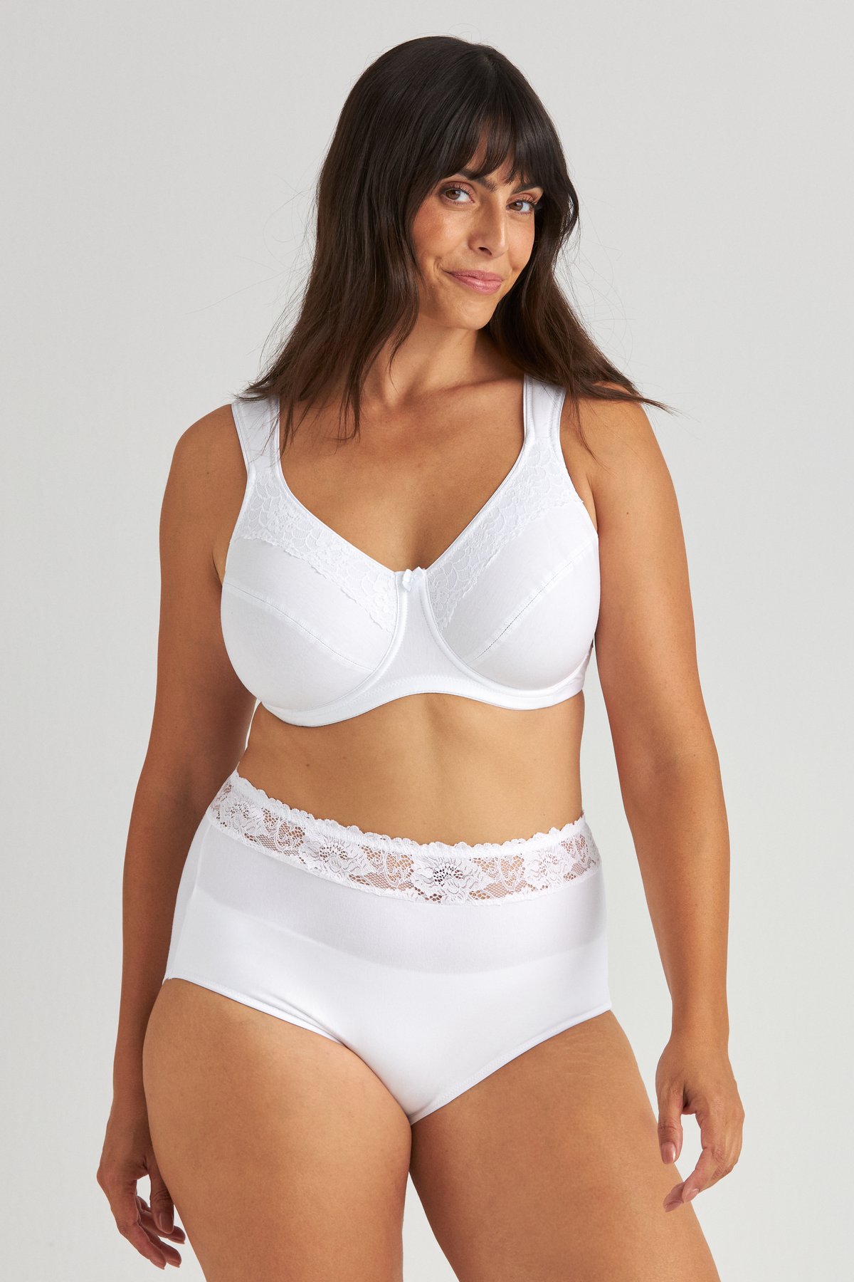 Cotton Now minimizer bra