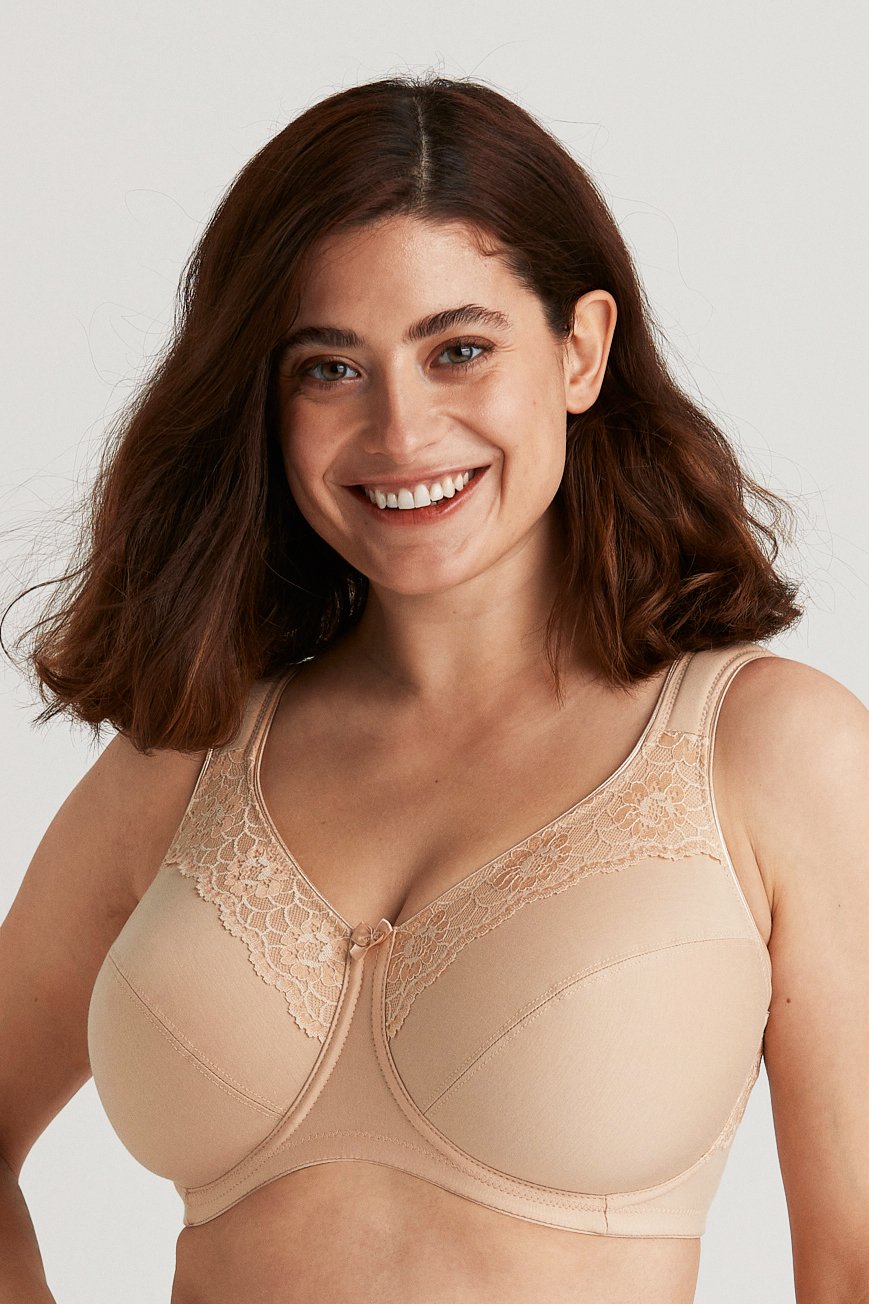 Cotton Now minimizer bra