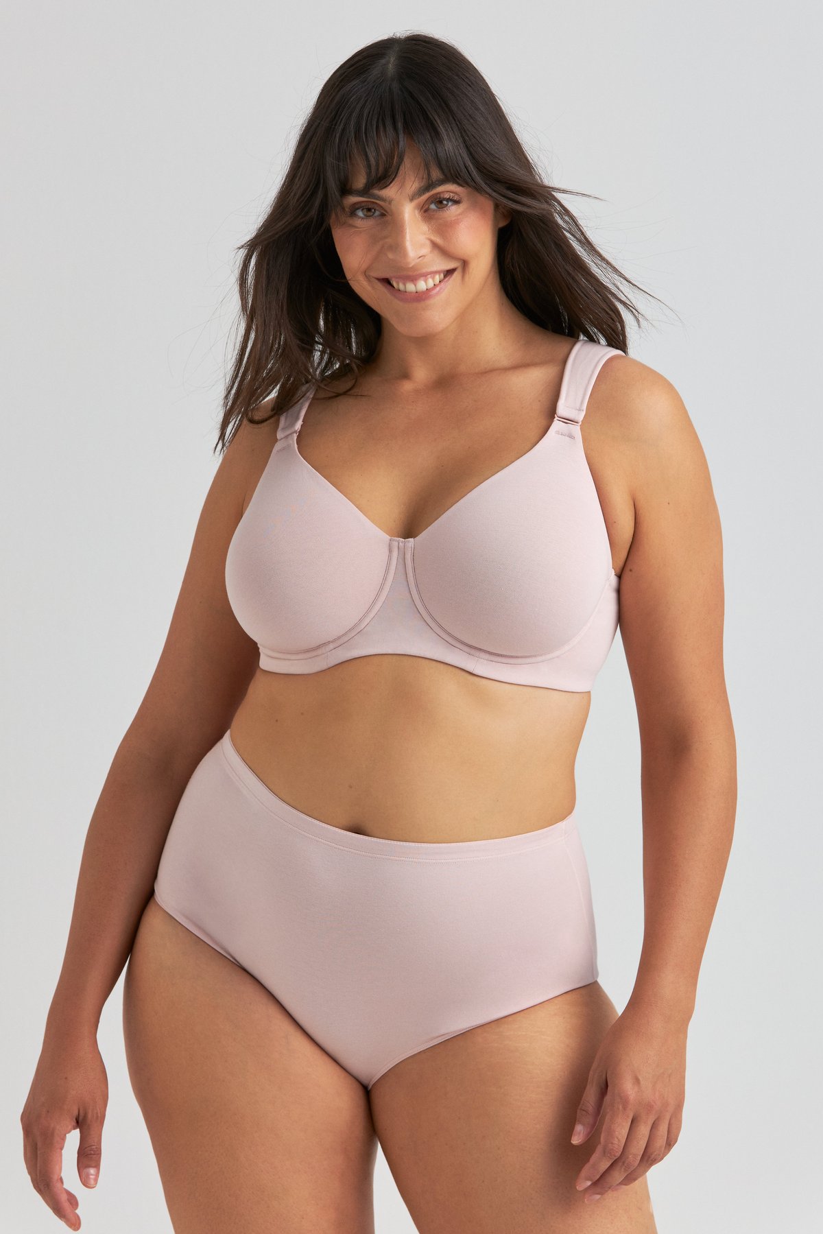 Organic Cotton underwired t-shirt bra