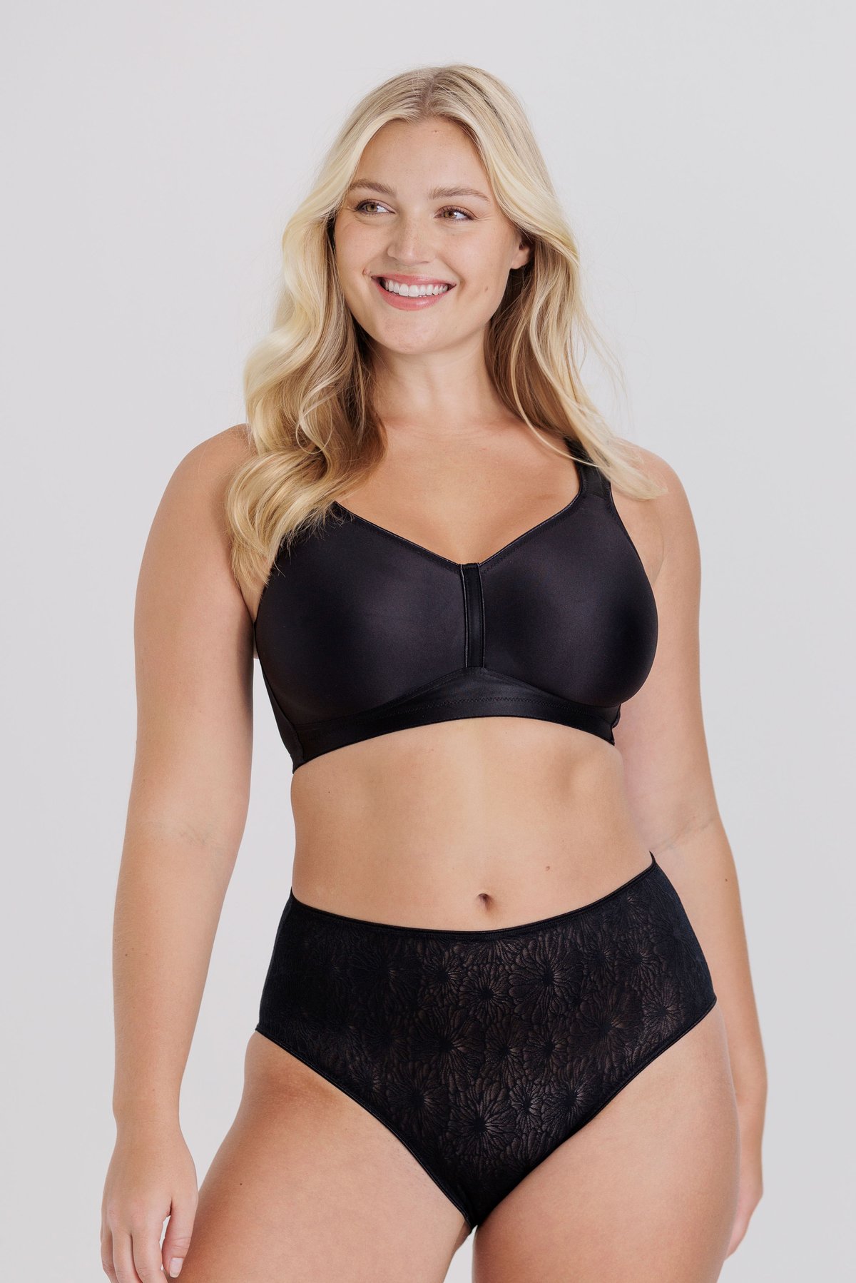 Invisible Lace midi briefs